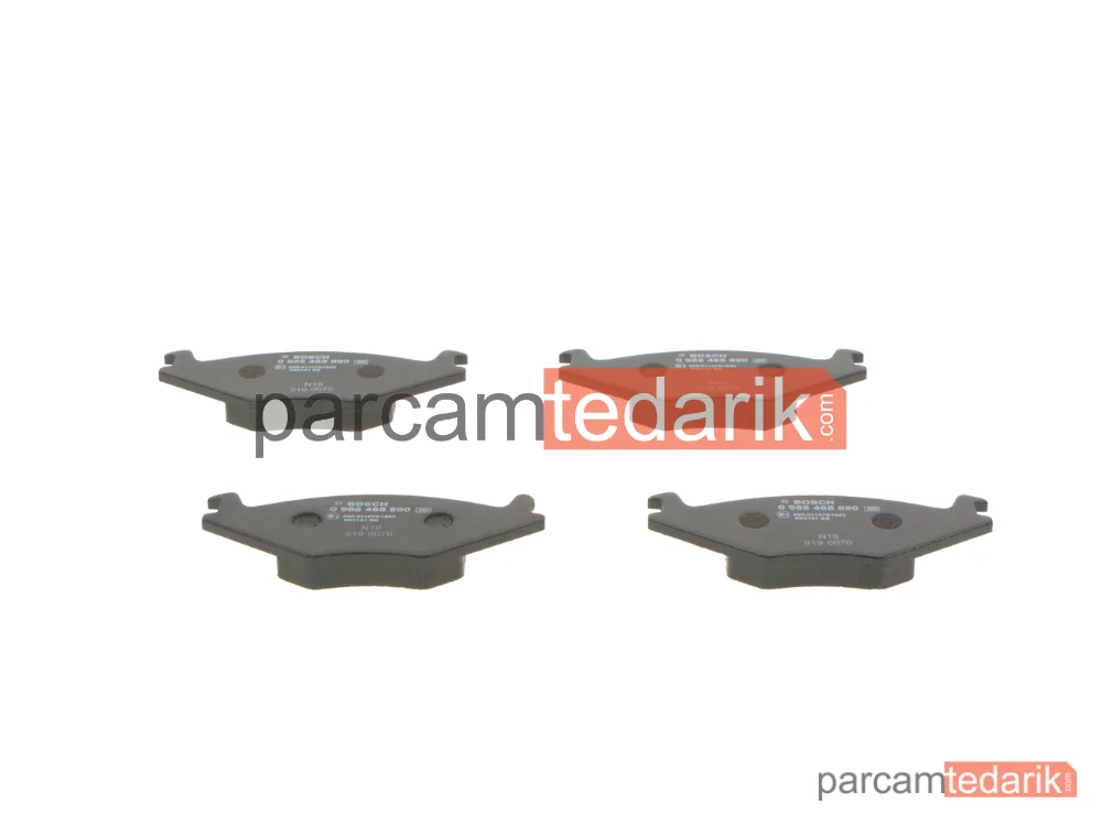 BOSCH 0986468890 | Fren Balatası (Ön) — VW Golf II, VW Jetta II, Seat Ibiza II