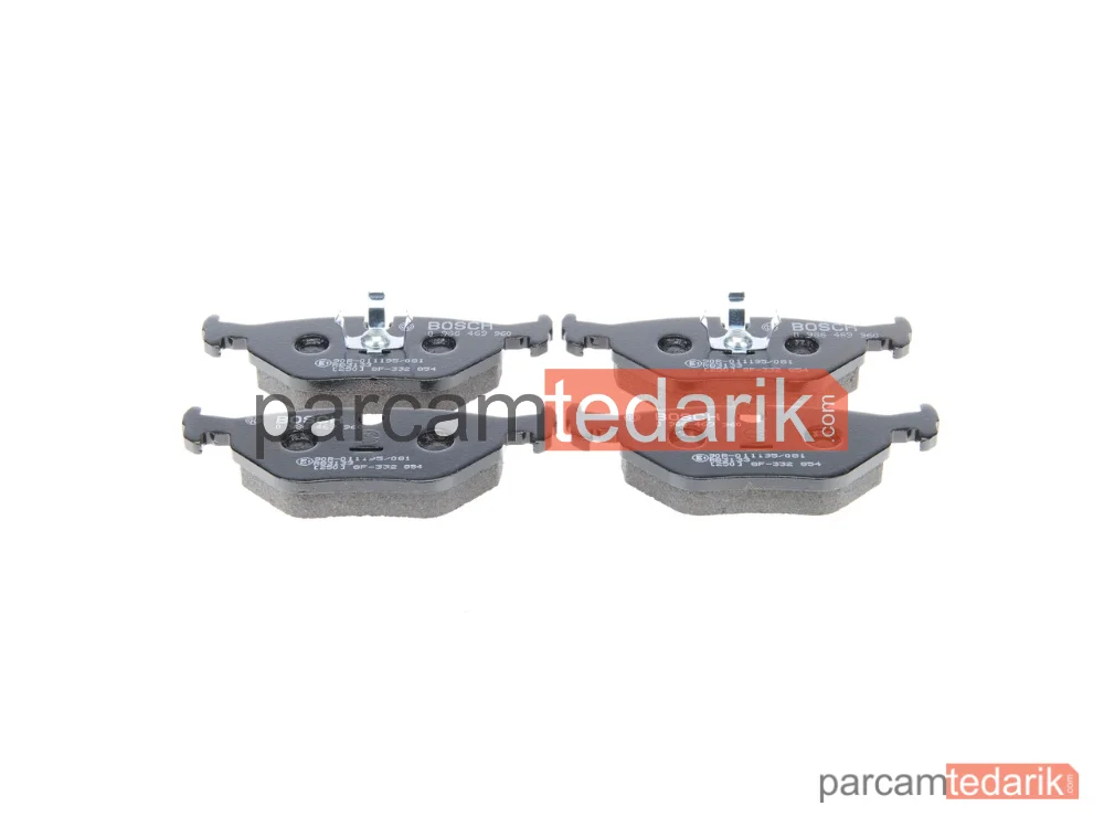 BOSCH 0986469960 | Fren Balatası (Arka) — BMW 5, BMW 5 Touring, BMW 3