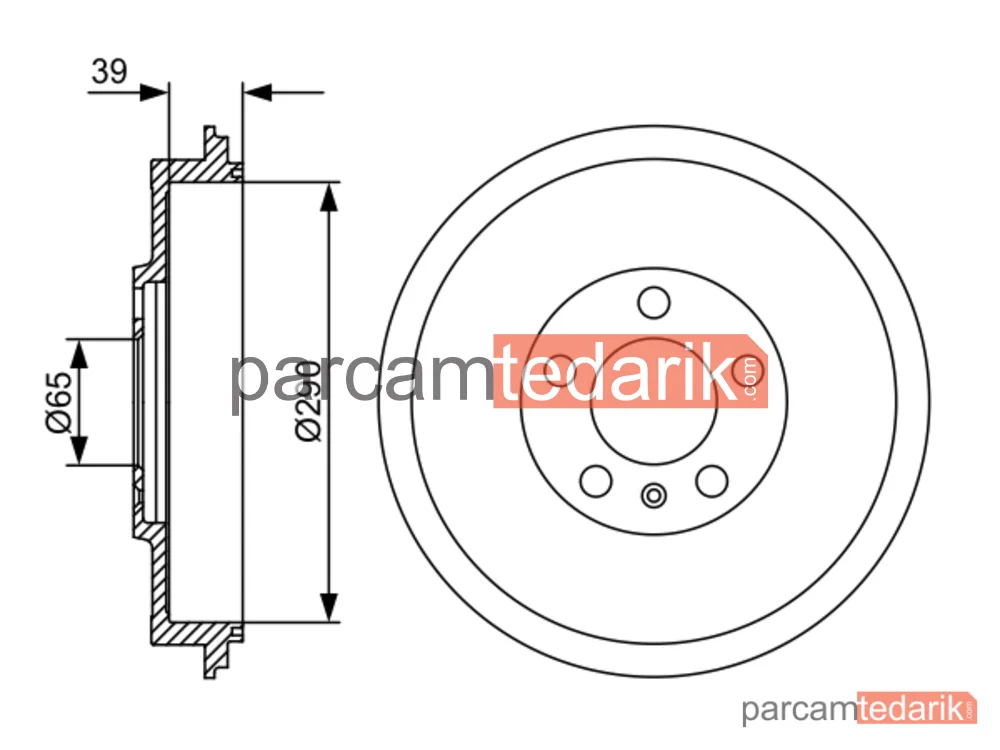 BOSCH 0986477152 | Fren Kampanası — Skoda Octavia I, Skoda Octavia I Combi, Skoda Roomster