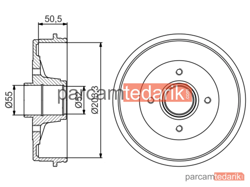 BOSCH 0986477172 | Fren Kampanası — Renault Kangoo Express, Renault Kangoo