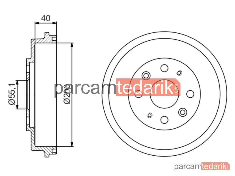 BOSCH 0986477191 | Fren Kampanası — Mazda 323 F VI, Mazda 323 S VI, Mazda 121 II