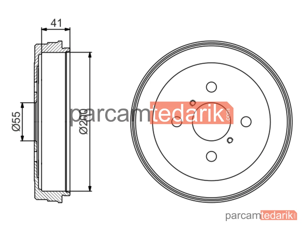 BOSCH 0986477199 | Fren Kampanası — Toyota Yaris
