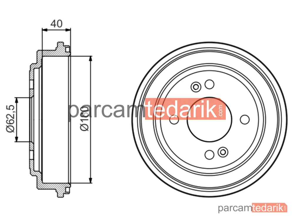 BOSCH 0986477216 | Fren Kampanası — Hyundai Getz