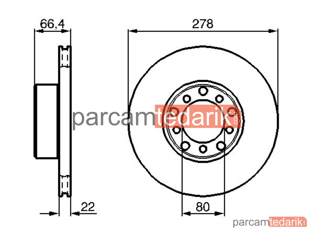 BOSCH 0986478060 | Fren Diski — Mercedes-Benz S-Serisi, Mercedes-Benz SL Coupe, Mercedes-Benz SL