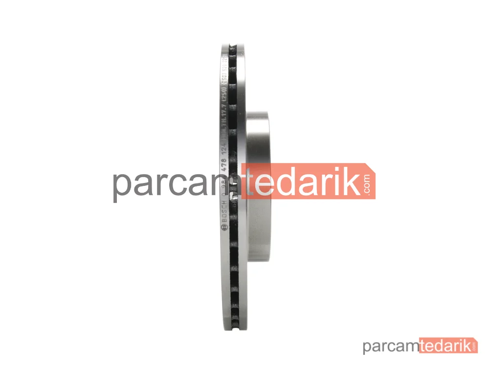 BOSCH 0986478124 | Fren Diski — Renault Clio II, Renault Kangoo Express, Renault Megane I Classic