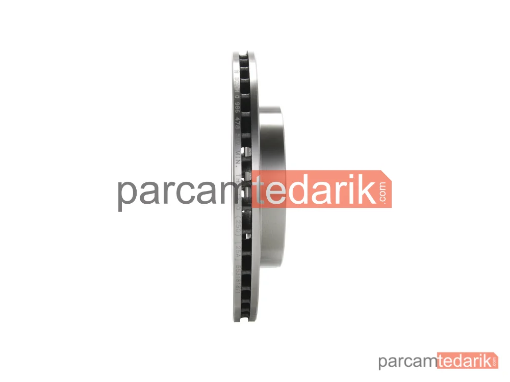 BOSCH 0986478502 | Fren Diski (Ön, 239.5 mm) — Ford Fiesta III, Ford Escort V, Ford Escort VI