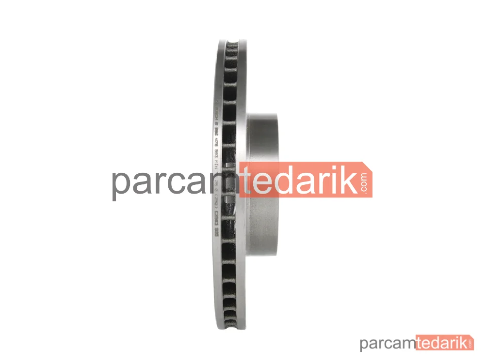 BOSCH 0986478593 | Fren Diski (Ön, 296 mm) — Opel Omega B, Opel Omega A, Opel Senator B