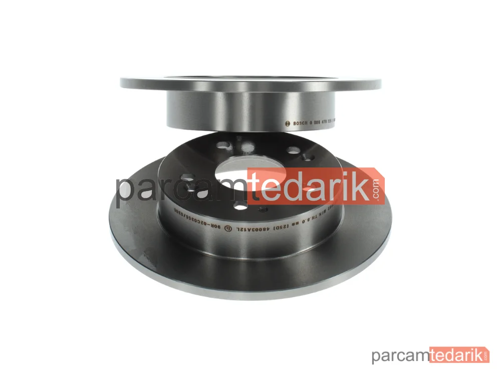 BOSCH 0986479225 | Fren Diski (Arka, 259.6 mm) — Honda Civic VII