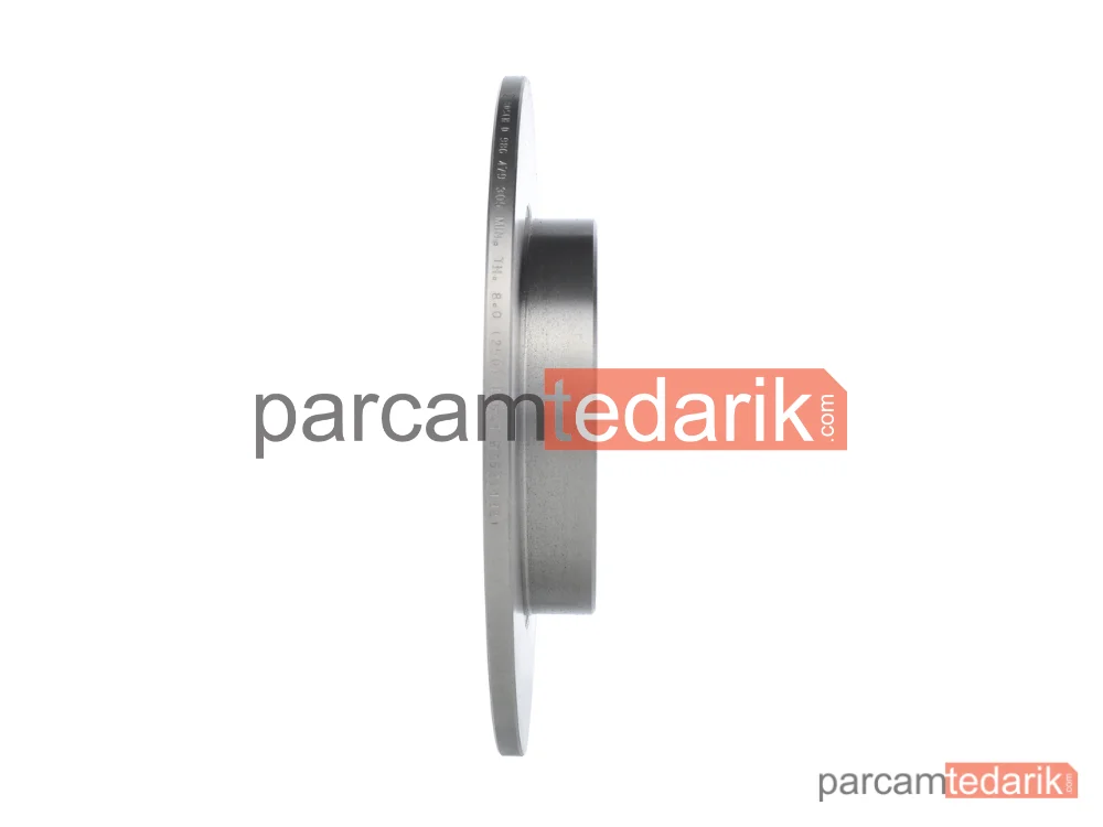 BOSCH 0986479305 | Fren Diski (Ön, 280 mm) — Smart Fortwo Coupe, Smart Fortwo Cabrio, Smart City-Coupe
