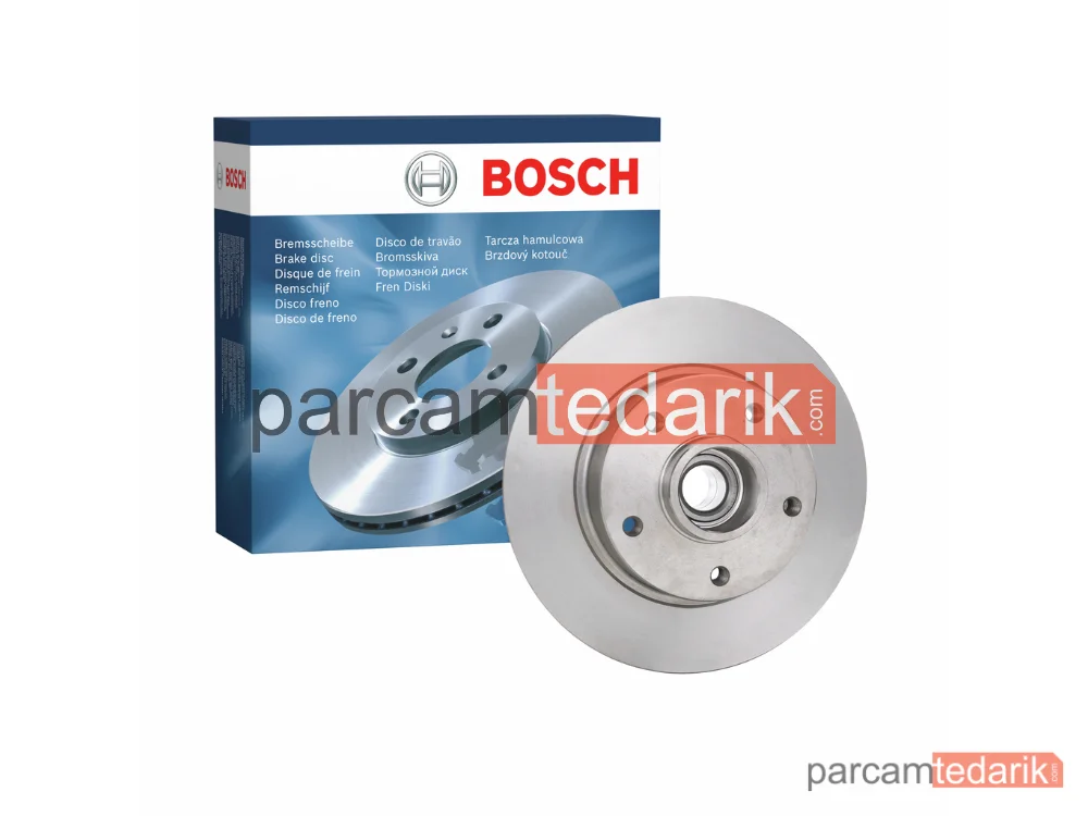 BOSCH 0986479761 | Fren Diski — Arka, Renault Clio IV, Renault GRAND SCÉNIC III, Renault Megane CC