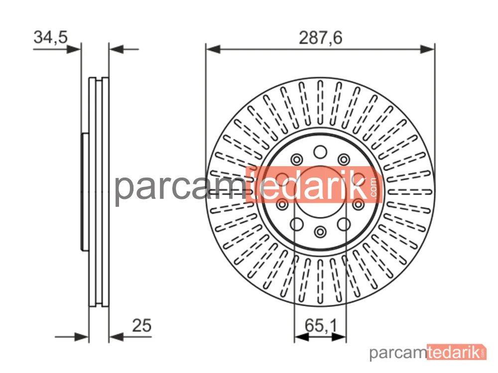 BOSCH 0986479914 | Fren Diski