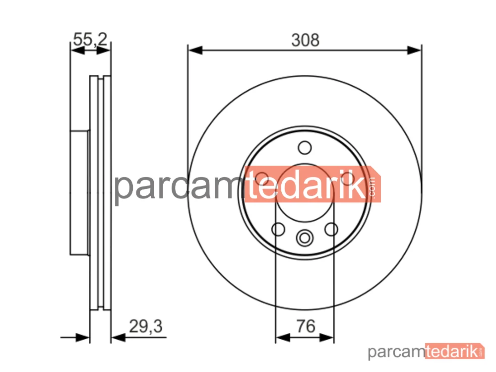 BOSCH 0986479R84 | Fren Diski