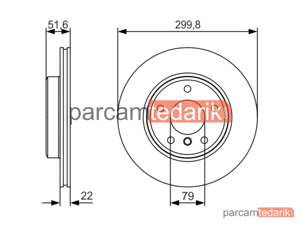 BOSCH 0986479S32 | Fren Diski