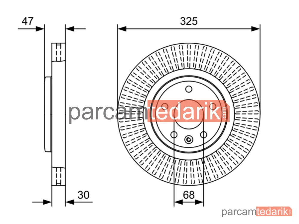 BOSCH 0986479W52 | Fren Diski