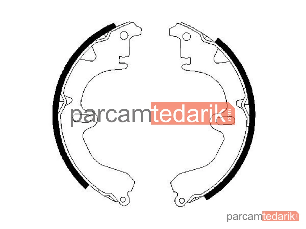 BOSCH 0986487203 | Fren Balatası — Toyota Camry, Toyota Carina E VI, Toyota Carina IV