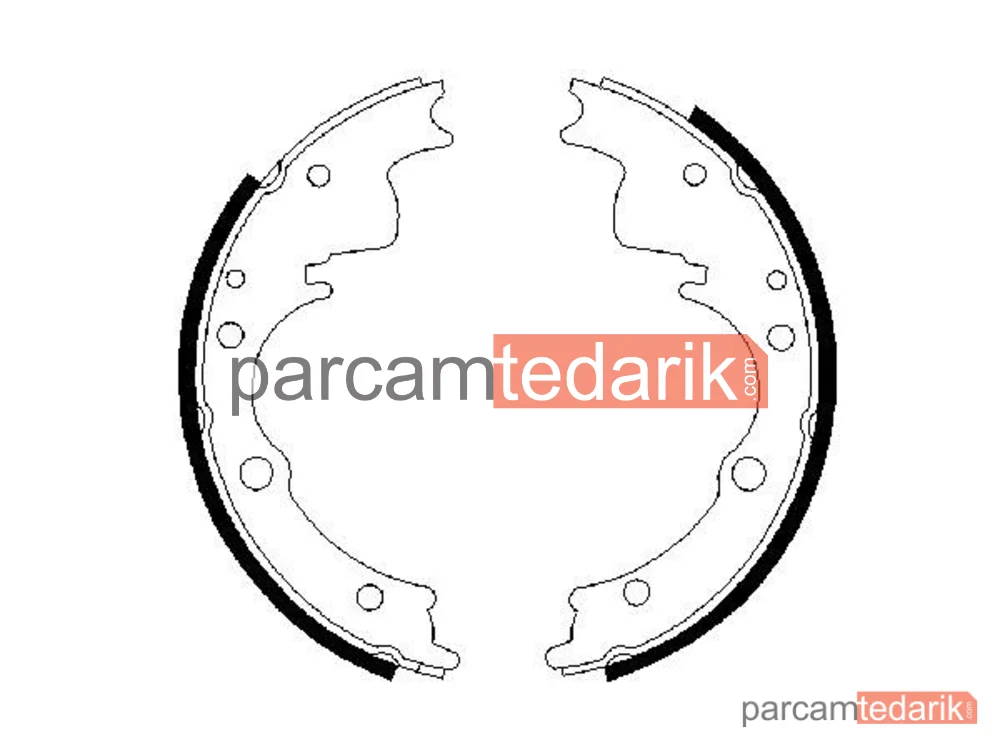 BOSCH 0986487287 | Fren Balatası — Alfa Romeo AR 8