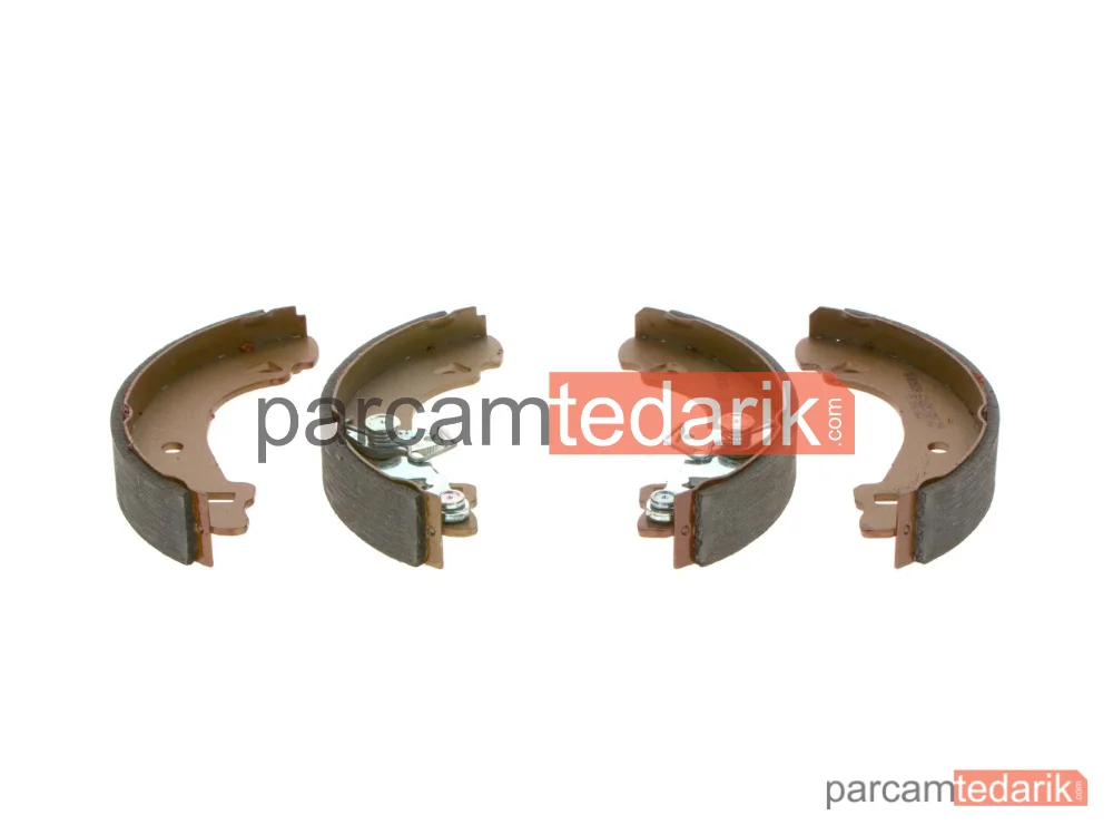Fren Balatası — Fiat Panda, Fiat Uno, Lancia Y - 0986487331