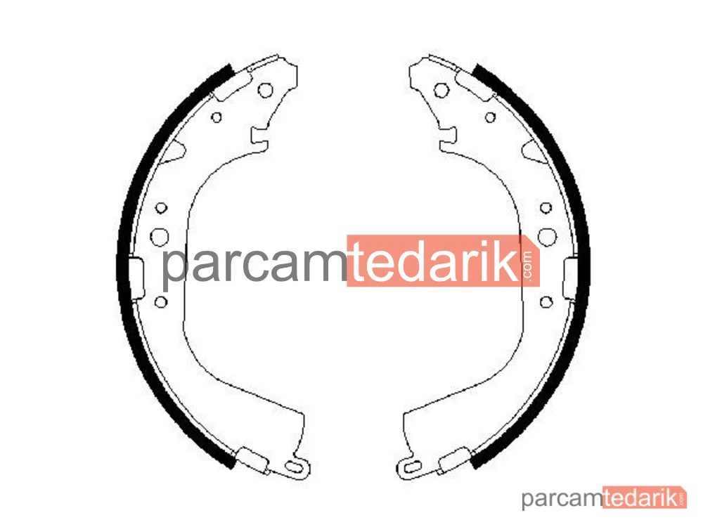 BOSCH 0986487354 | Fren Balatası — Toyota Land Cruiser, Toyota Land Cruiser 80, VW Taro