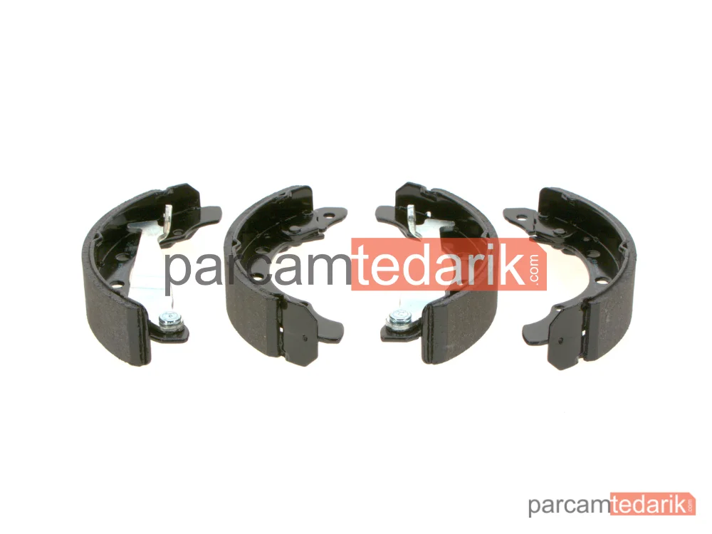 0986487536 | Fren Balatası (Arka) — VW Passat B2, VW Passat B2 Variant, Audi 80 B2