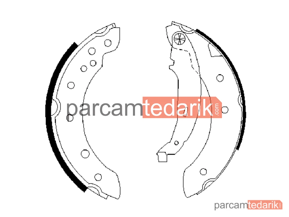 BOSCH 0986487585 | Fren Balatası — Renault Clio II, Dacia Logan, Dacia Sandero