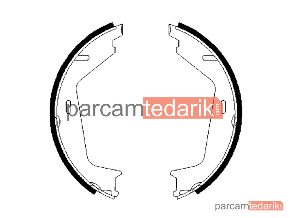 BOSCH 0986487623 | El Freni Teli (Arka) — Volvo S80 I, Volvo V70 III, Volvo V70 II
