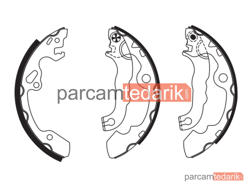 BOSCH 0986487633 | Fren Balatası (Arka) — Ford Focus I, Ford Focus I Kombi