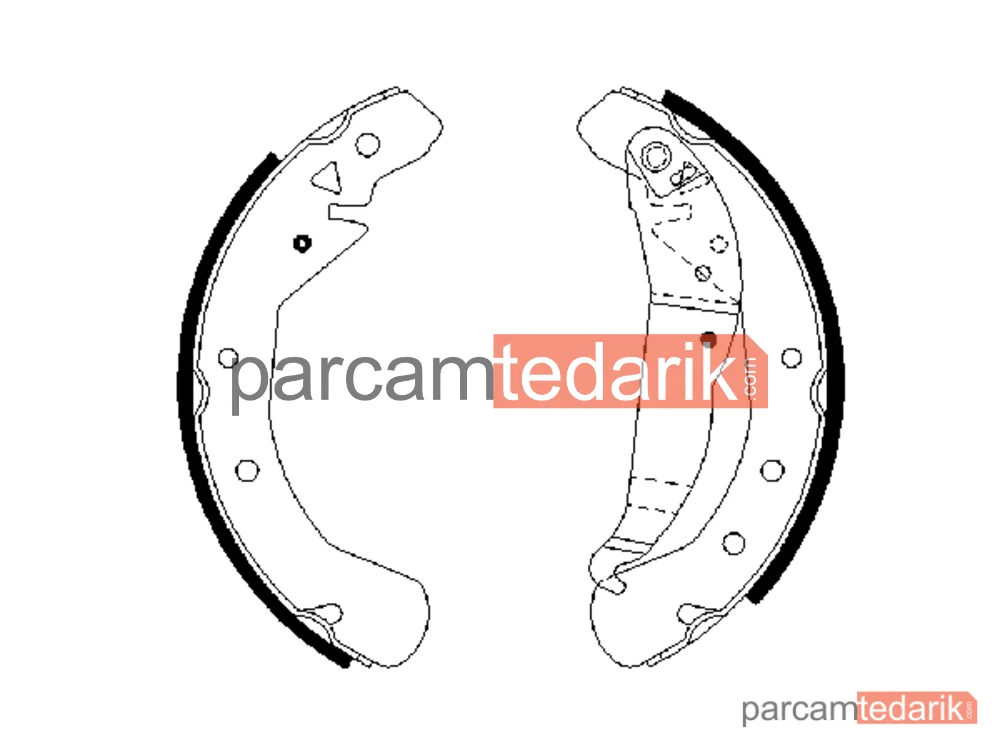 BOSCH 0986487658 | Fren Balatası — Opel Astra G Classic, Opel Astra G Classic Caravan, Opel Astra G Classic Sedan