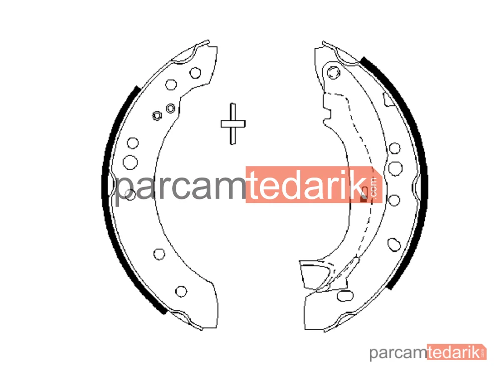 BOSCH 0986487664 | Fren Balatası — Citroen C2, Citroen C3 Pluriel, Peugeot 1007