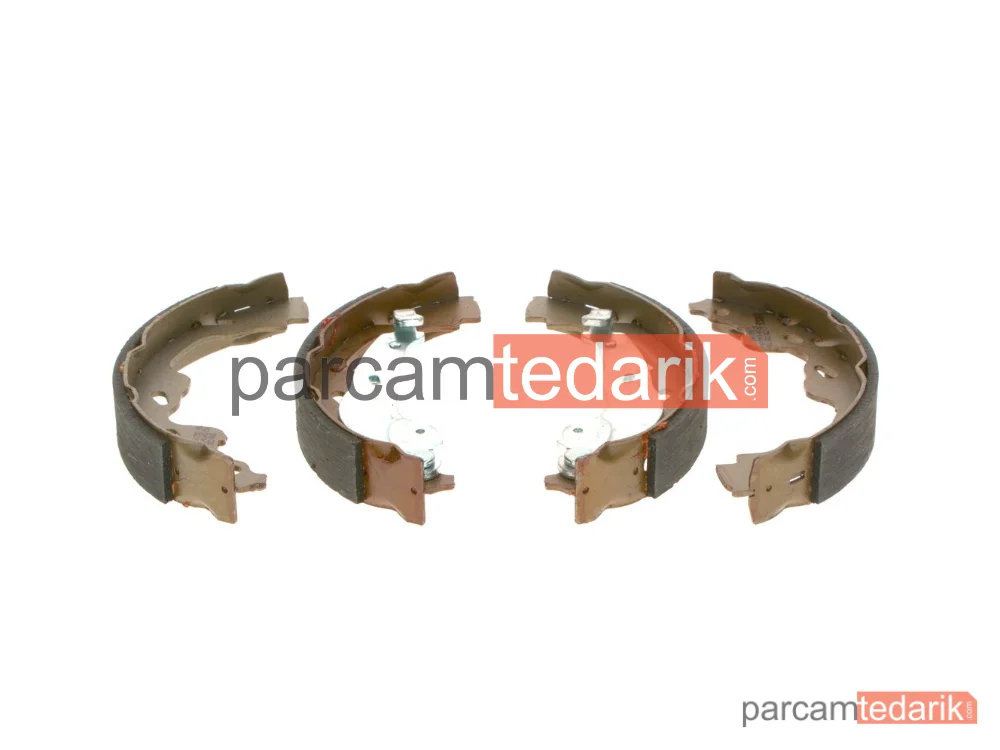 0986487665 | Fren Balatası (Arka) — Opel Agila B, Suzuki Splash, Suzuki Swift III