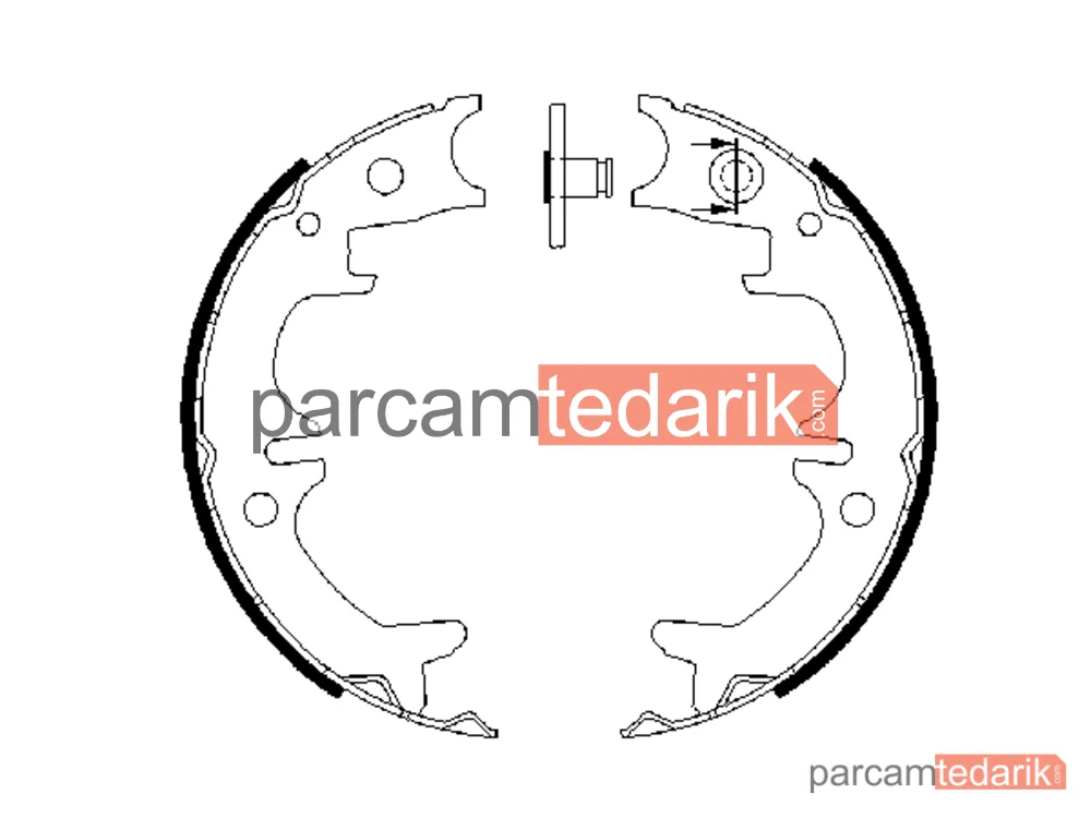 BOSCH 0986487680 | El Freni Teli — Toyota Camry, Toyota Avensis, Toyota Avensis Liftback