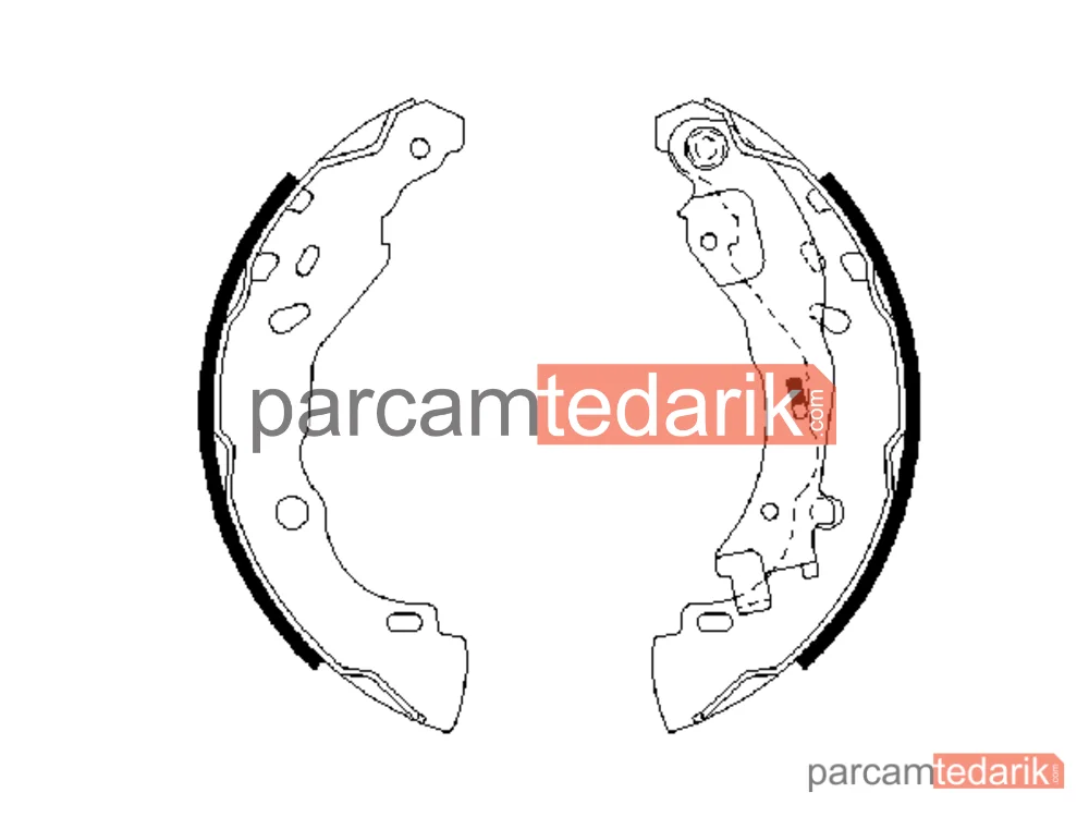 BOSCH 0986487690 | Fren Balatası — Lancia Ypsilon, Citroen C2, Citroen C3 Pluriel