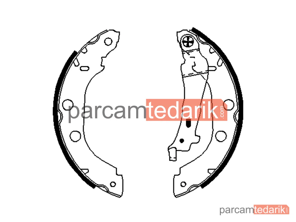 BOSCH 0986487699 | Fren Balatası (Arka) — Renault Kangoo Express, Renault Kangoo, Nissan Kubistar