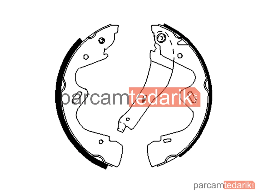 BOSCH 0986487700 | Fren Balatası — Nissan Cabstar E, Nissan Terrano II