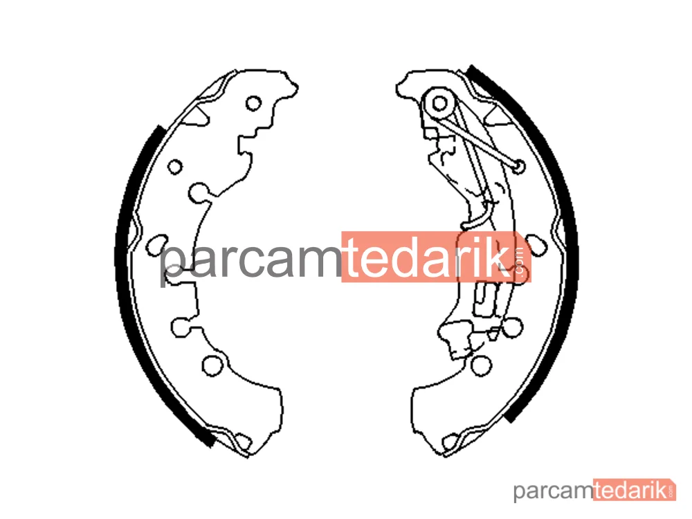 BOSCH 0986487702 | Fren Balatası (Arka) — Lancia Ypsilon, Fiat Panda, Fiat Punto