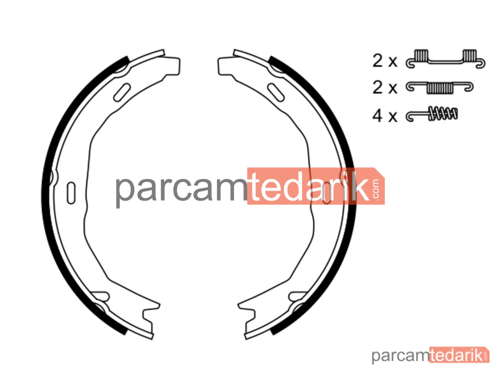 BOSCH 0986487723 | El Freni Teli — Mercedes-Benz C-Serisi, Mercedes-Benz C-Serisi T-Model