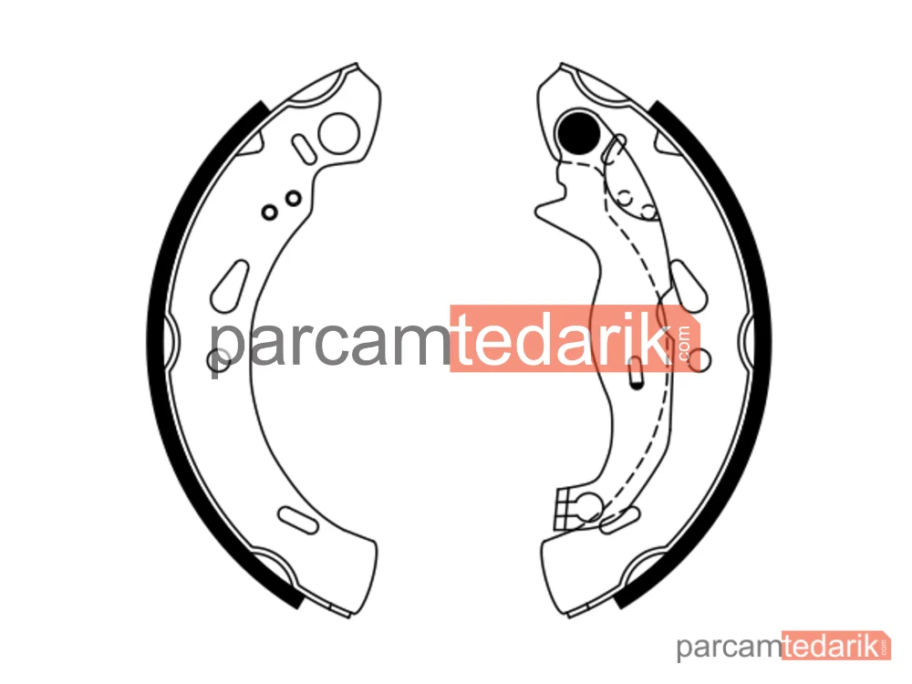 BOSCH 0986487753 | Fren Balatası (Arka) — Ford Fiesta VI, Ford Ka+ III