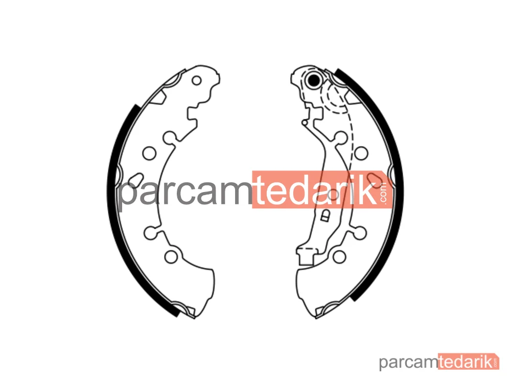BOSCH 0986487759 | Fren Balatası (Arka) — Toyota Yaris, Daihatsu Charade VIII