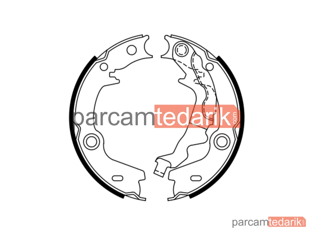 BOSCH 0986487761 | El Freni Teli (Arka) — Kia Rio II, Hyundai Accent III
