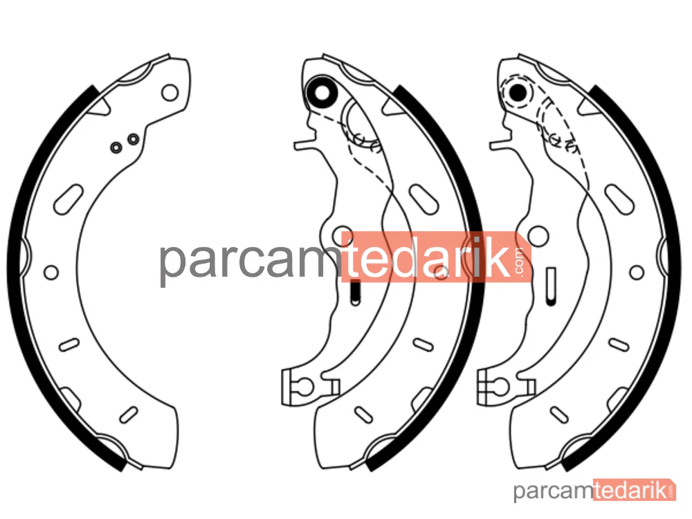 BOSCH 0986487796 | Fren Balatası (Arka) — Ford Focus III, Ford B-Max, Ford Puma