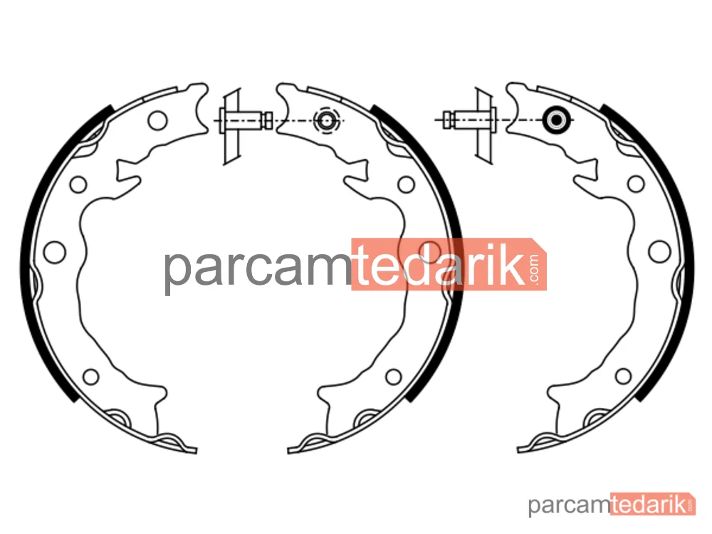 BOSCH 0986487933 | El Freni Teli — Subaru XV, Subaru Impreza