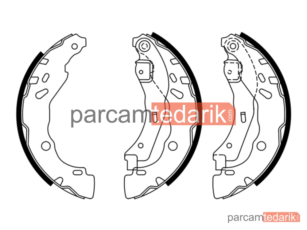 BOSCH 0986487940 | Fren Balatası — Renault Clio II, Dacia Sandero, Dacia Logan