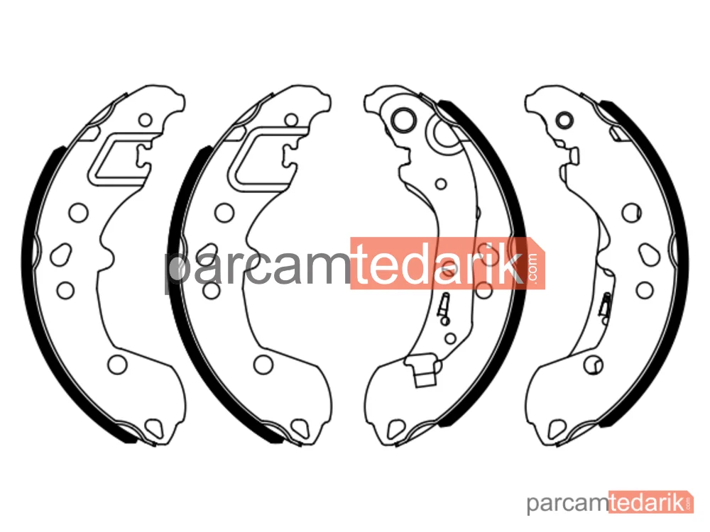 BOSCH 0986487958 | Fren Balatası — Seat Ibiza V, Seat Arona, VW Polo VI