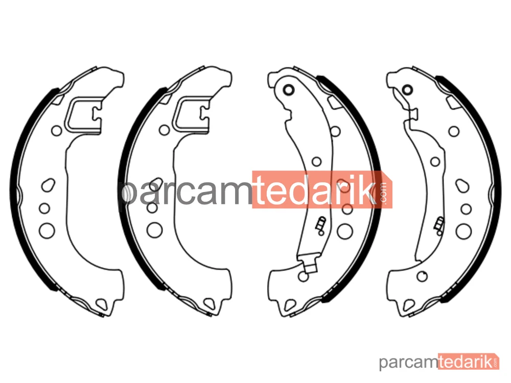 BOSCH 0986487959 | Fren Balatası — Seat Ibiza V, Seat Arona, Skoda Kamiq