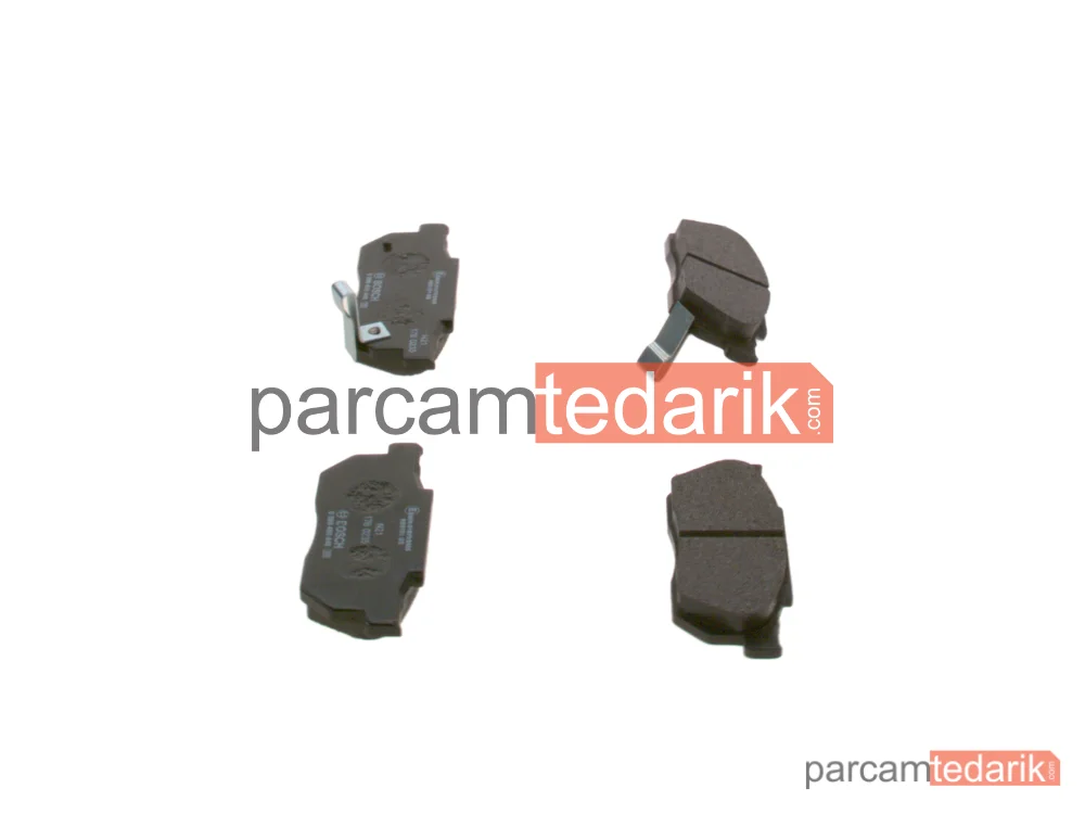 BOSCH 0986490440 | Fren Balatası (Ön) — Honda Civic IV, Honda Prelude II, Honda Civic V