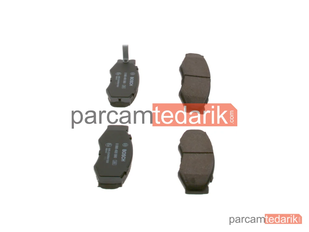 BOSCH 0986490990 | Fren Balatası (Ön) — Nissan Bluebird, Nissan Pick UP, Nissan Laurel