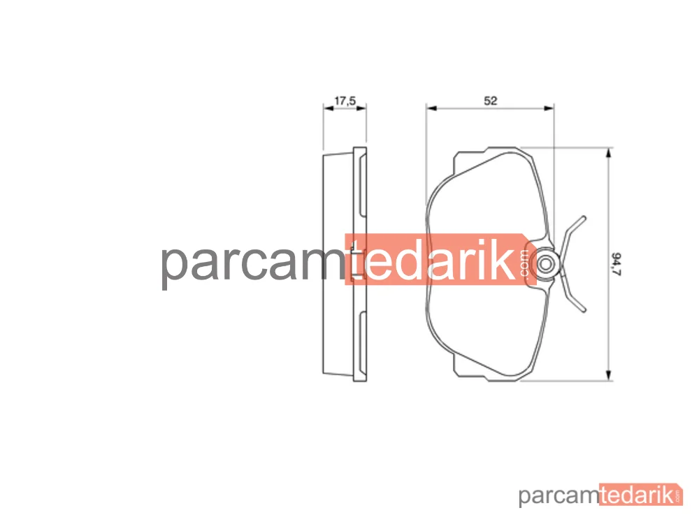 BOSCH 0986491730 | Fren Balatası (Ön) — BMW 3, BMW 3 Touring, BMW 3 Cabrio