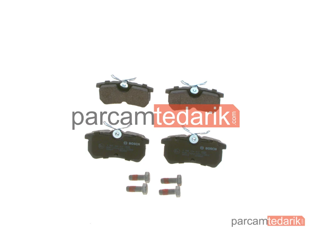 0986494011 | Fren Balatası (Arka) — Ford Focus I, Ford Focus I Kombi, Ford Fiesta VI