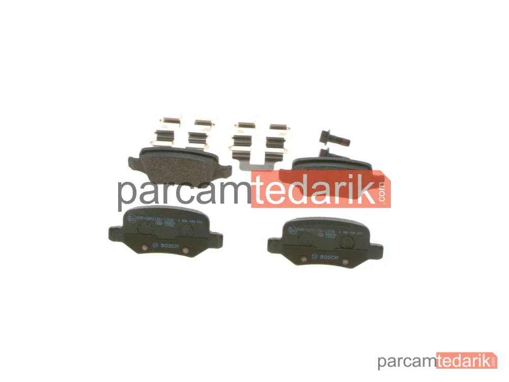 BOSCH 0986494023 | Fren Balatası (Arka) — Mercedes-Benz B-Serisi, Mercedes-Benz A-Serisi