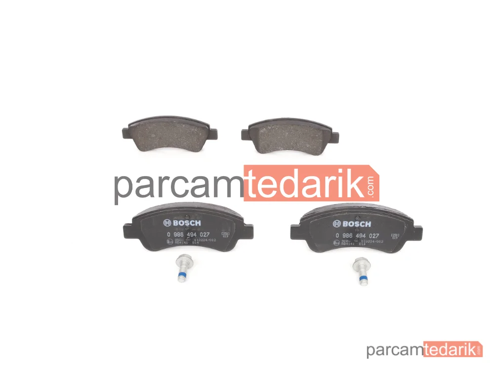 BOSCH 0986494027 | Fren Balatası — Peugeot 208 I, Peugeot Partner