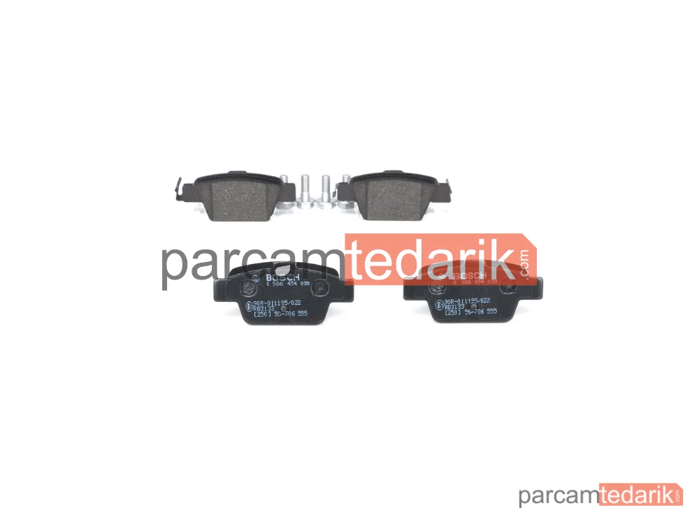 BOSCH 0986494030 | Fren Balatası (Arka) — Alfa Romeo Mito, Fiat Stilo Multi Wagon, Fiat Stilo